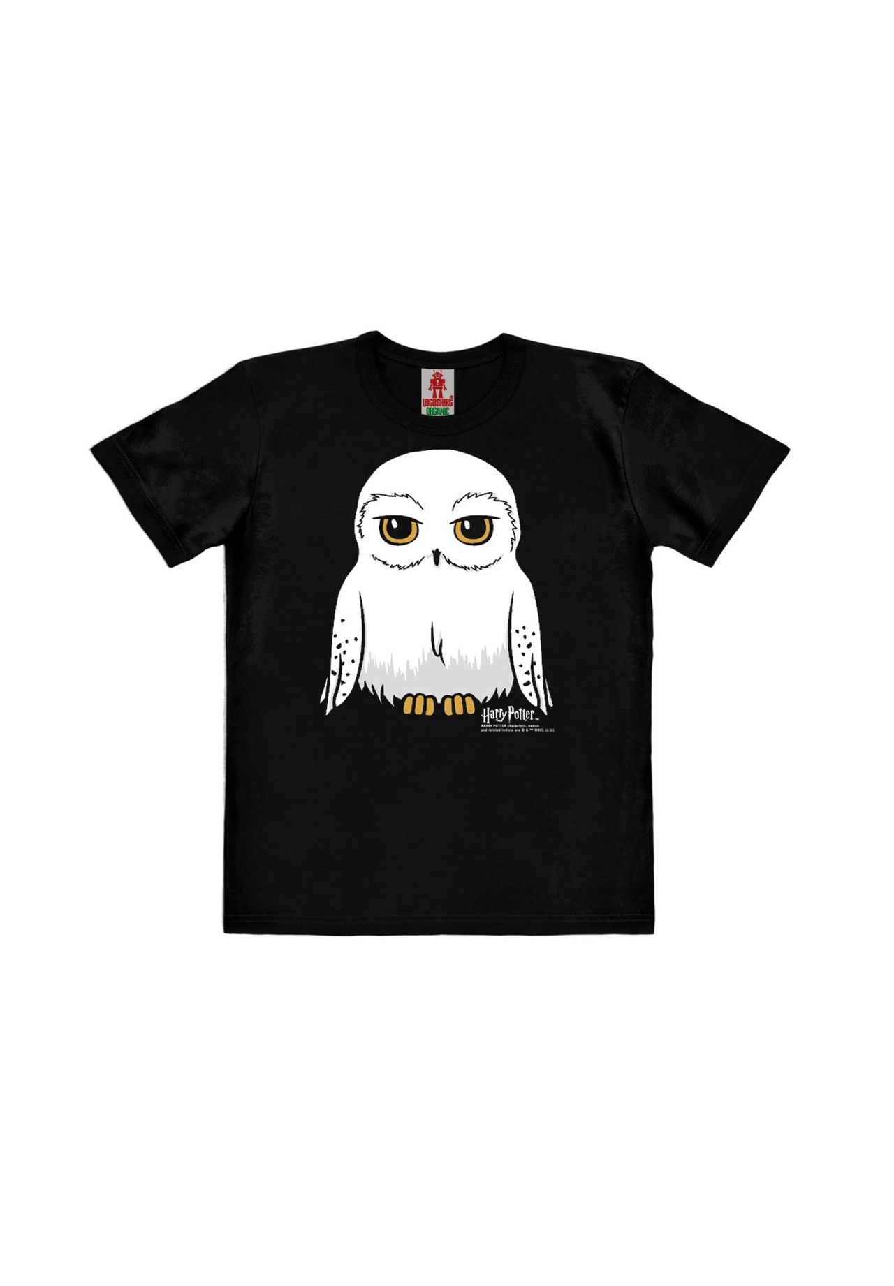 

Футболка Organic Kids Гарри Поттер - Хедвиг LOGOSHIRT, черный
