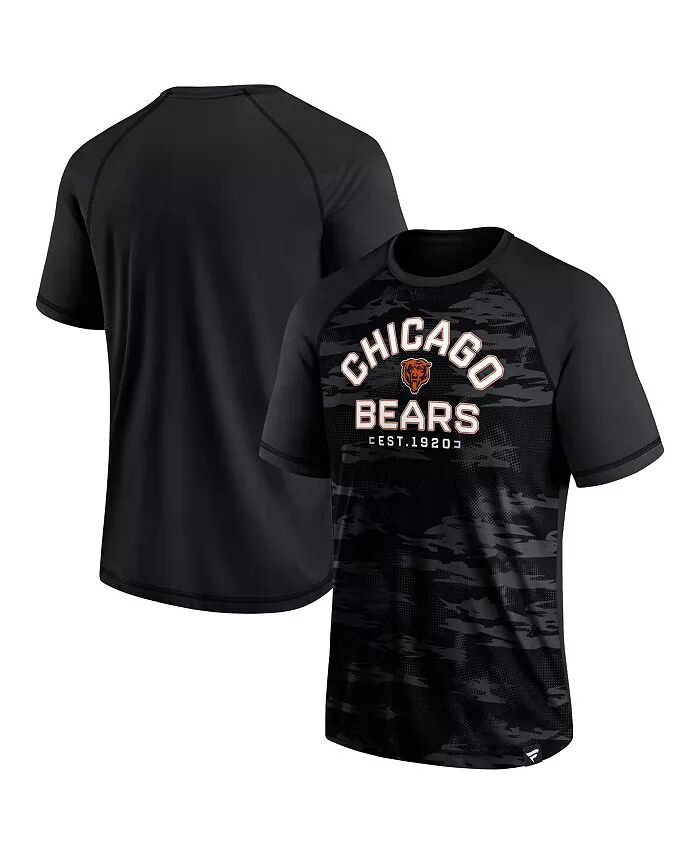 

Футболка мужская Chicago Bears Blackout Hail Mary Raglan Fanatics