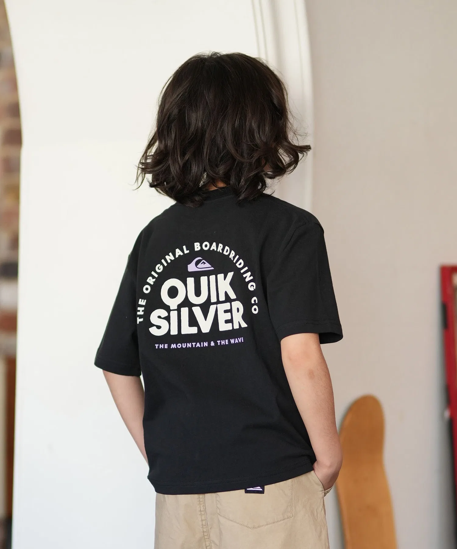 Детская футболка Quiksilver с коротким рукавом