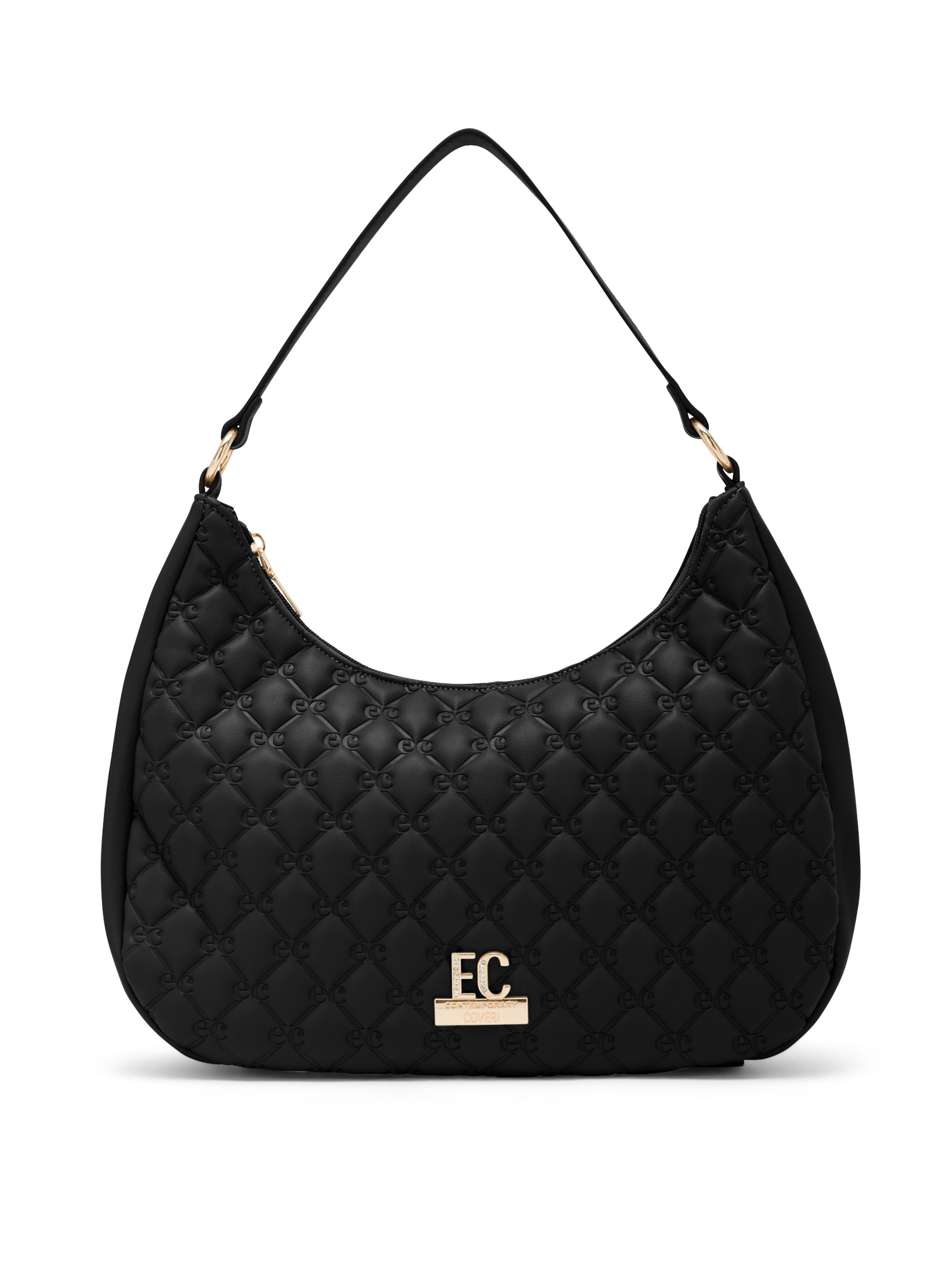 

Enrico Coveri Сумка 'Zipline 3' в черном цвете