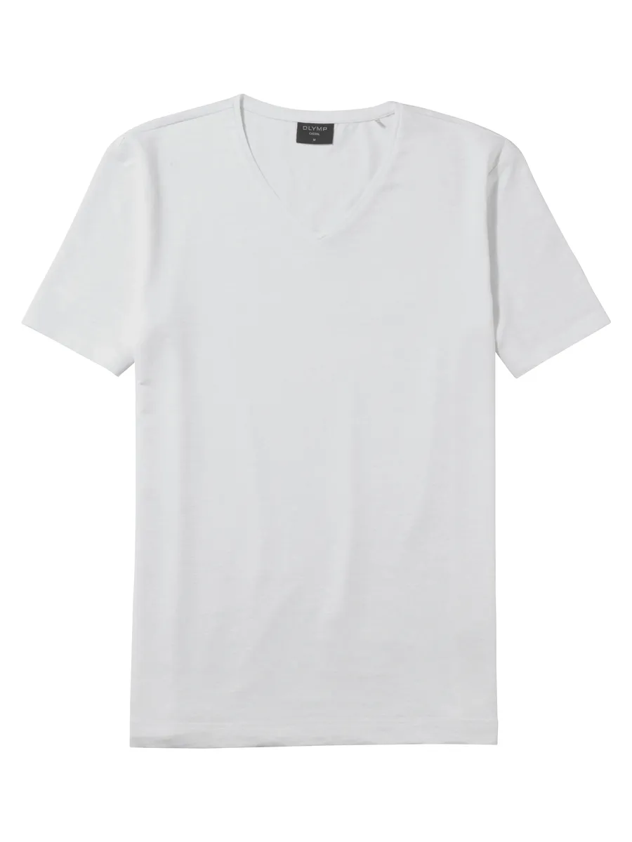 

OLYMP Футболка "Casual", из смесового льна, белый