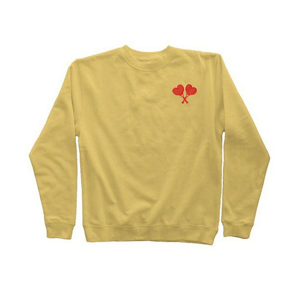 

Яркий женский свитшот с круглым вырезом Love All Tennis