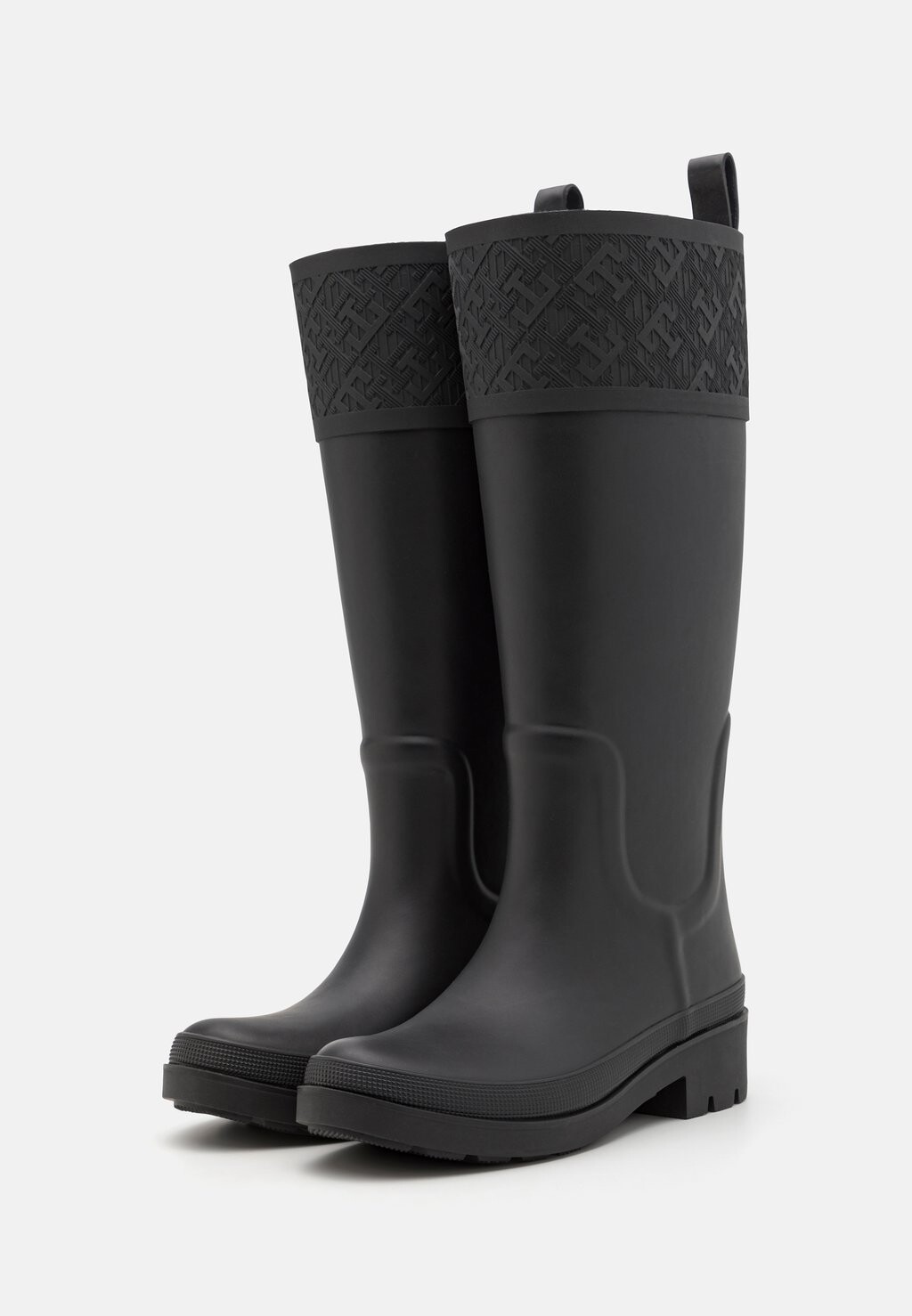 

Резиновые сапоги LONG BOOT MONOGRAM Tommy Hilfiger, черный