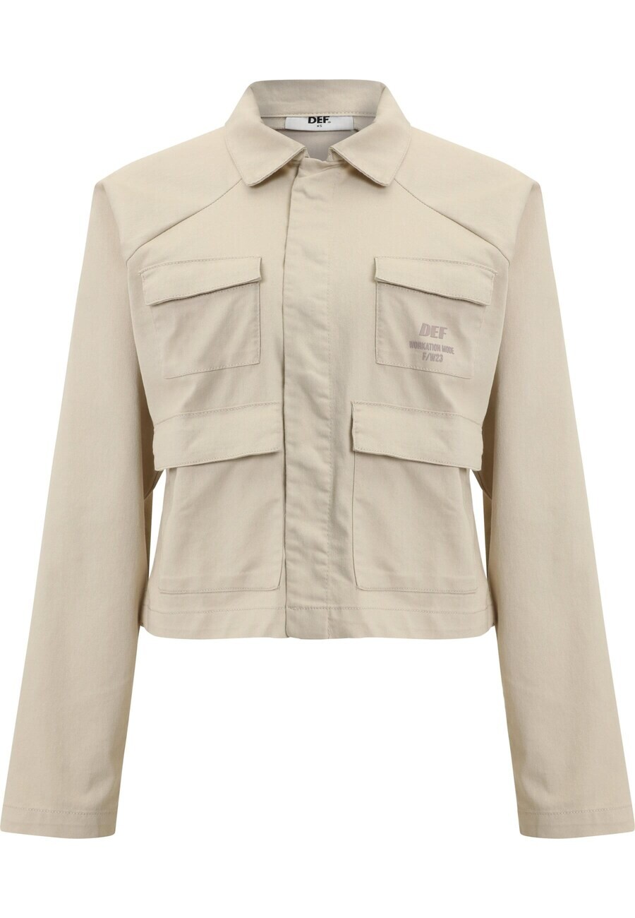 

Всесезонная куртка DEF Between-Season Jacket Worky, цвет beige/dark beige