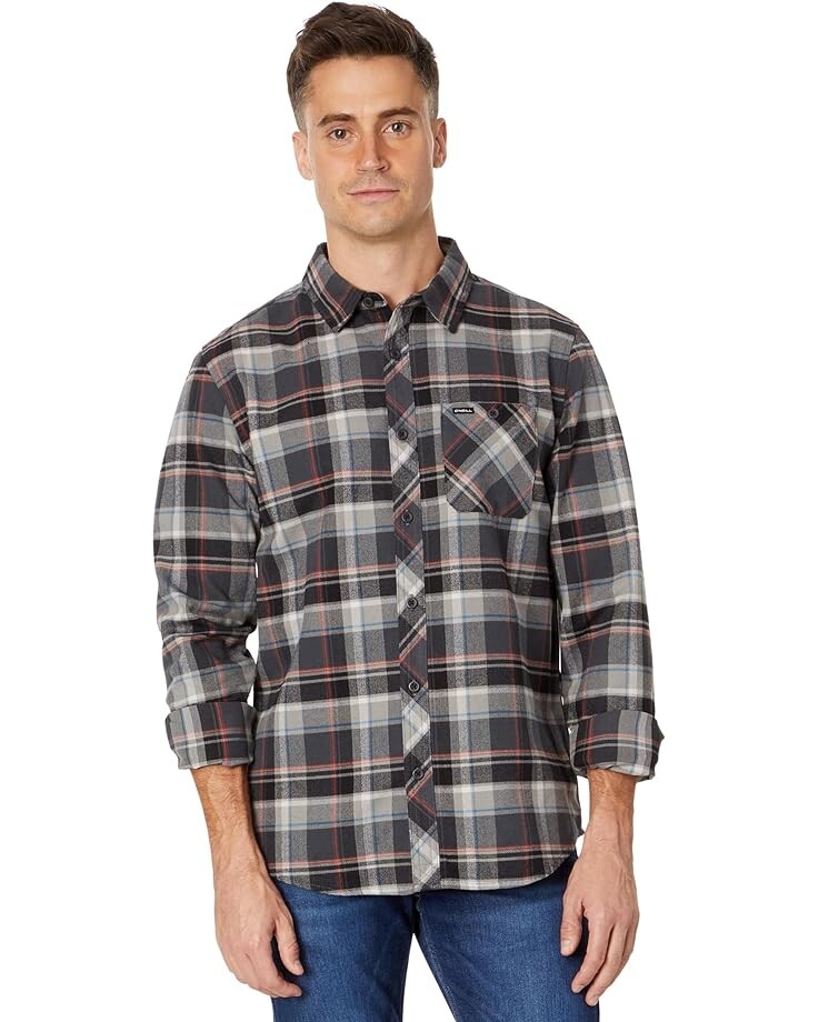 

Рубашка O'Neill Winslow Plaid Long Sleeve Flannel, цвет Black 2