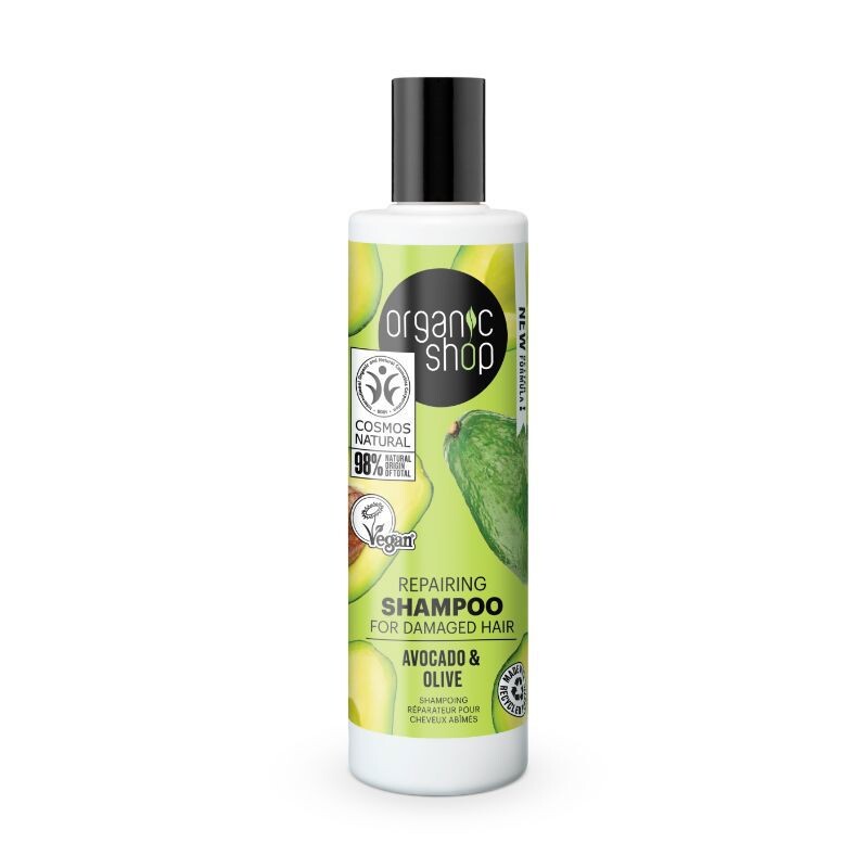 

Увлажняющий шампунь Champú Reparador Aguacate Y Oliva Organic Shop, 280 мл