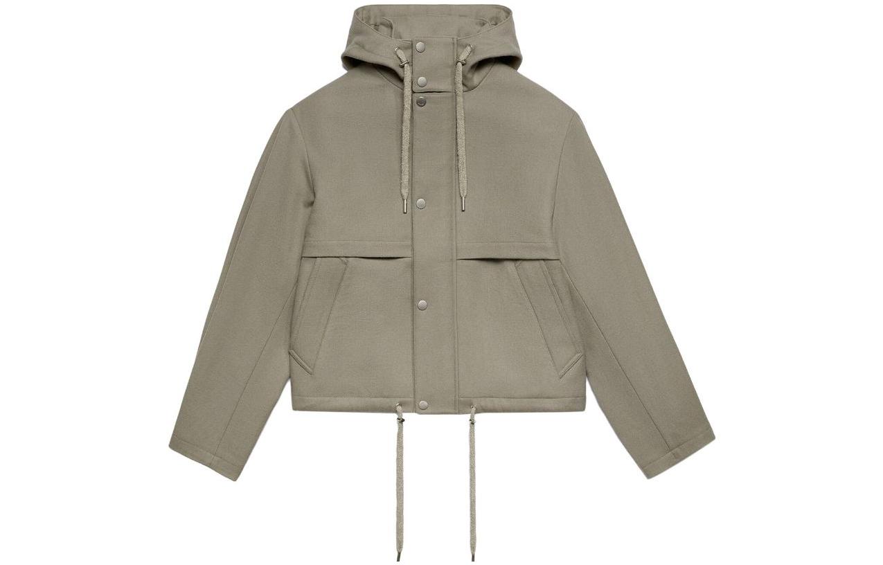 

AMI Paris Куртка из шерсти с логотипом-нашивкой AMIPARIS, цвет тауп, Коричневый, AMI Paris Куртка из шерсти с логотипом-нашивкой AMIPARIS, цвет тауп