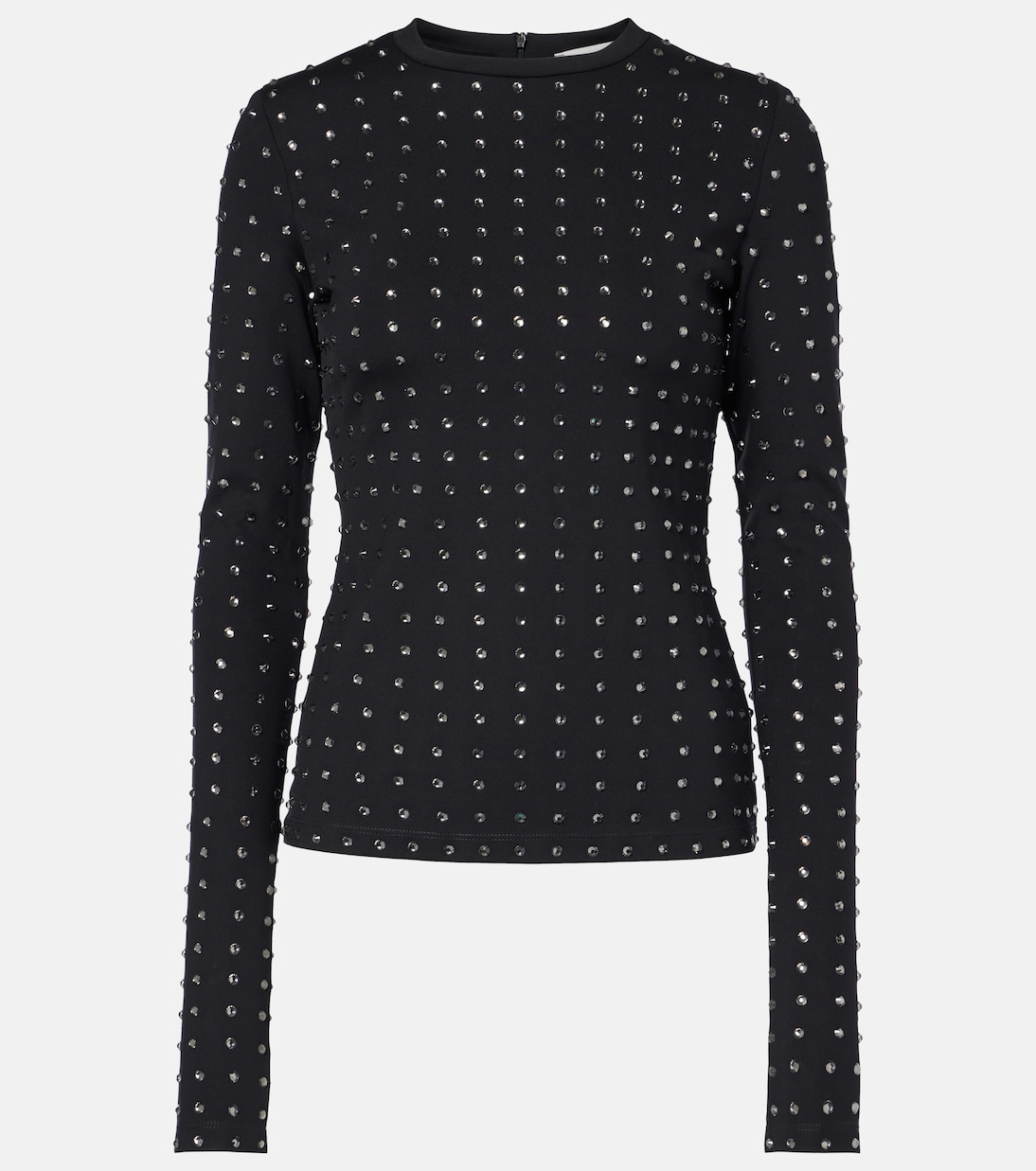 

Топ Negus, украшенный кристаллами Sportmax, Nero