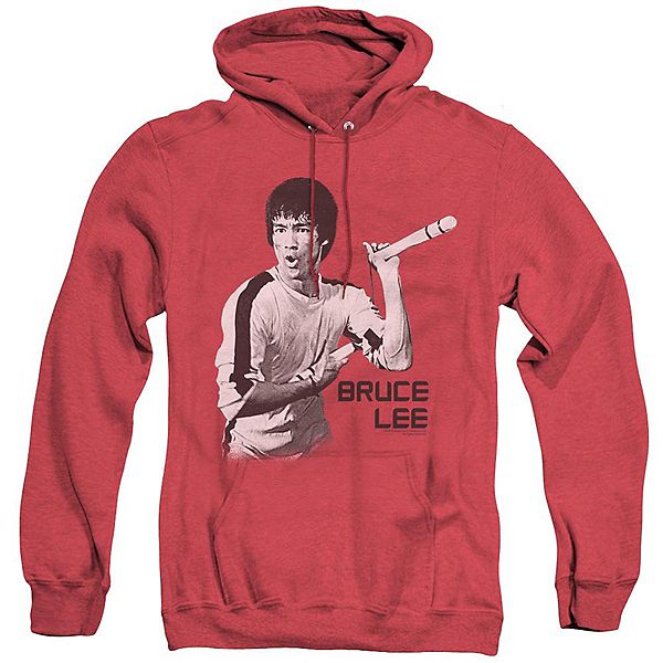 

Толстовка с капюшоном Bruce Lee Nunchucks Adult Heather Licensed Character