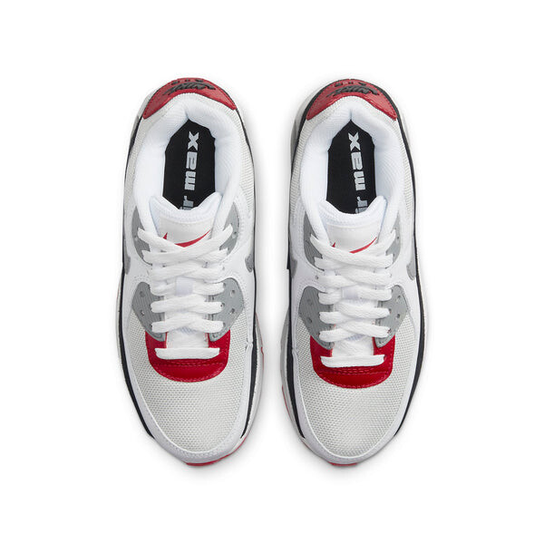 Кроссовки air max 90 кожа Nike, белый — фото 4