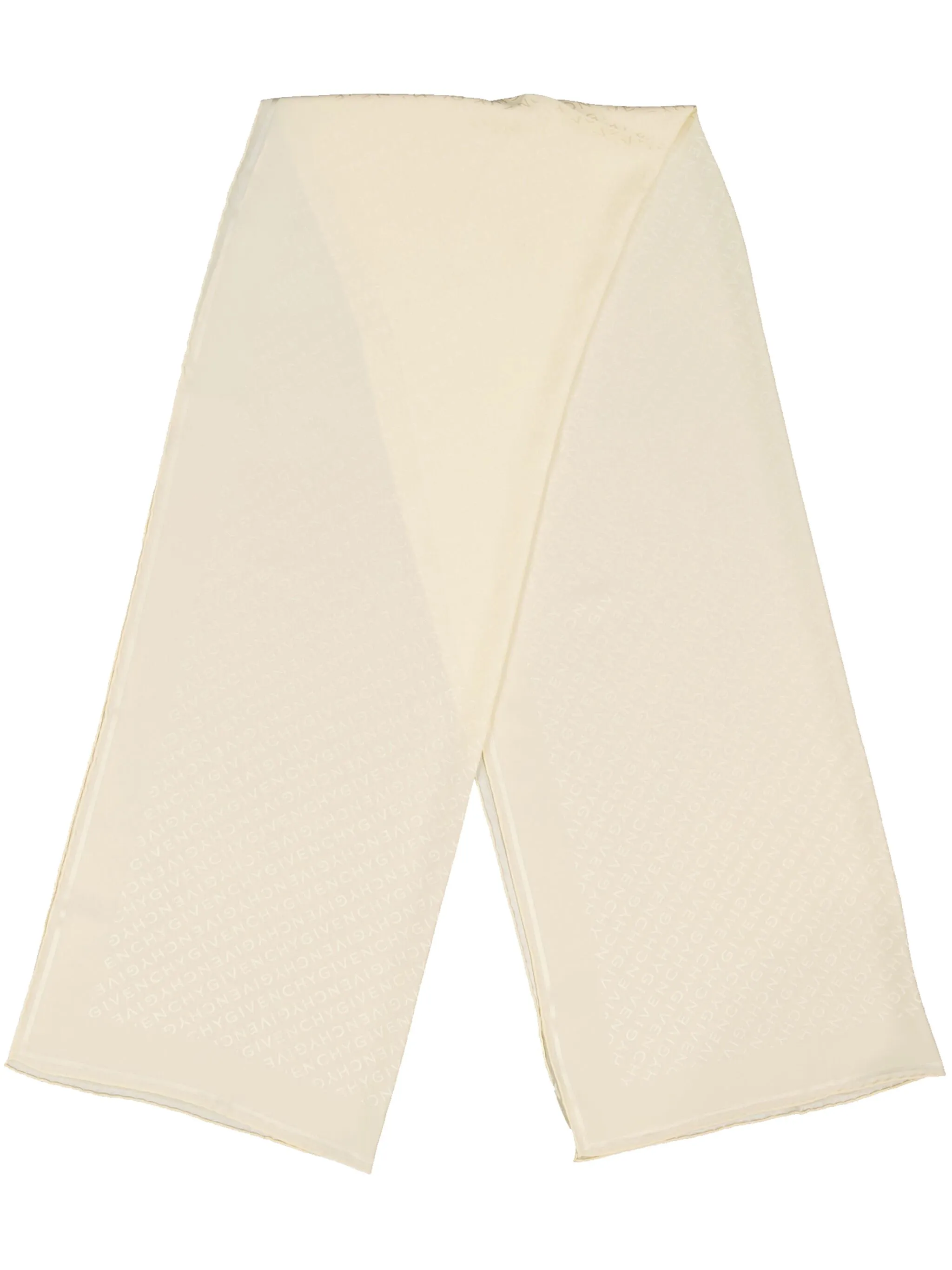 

Шелковый платок Givenchy, бежевый