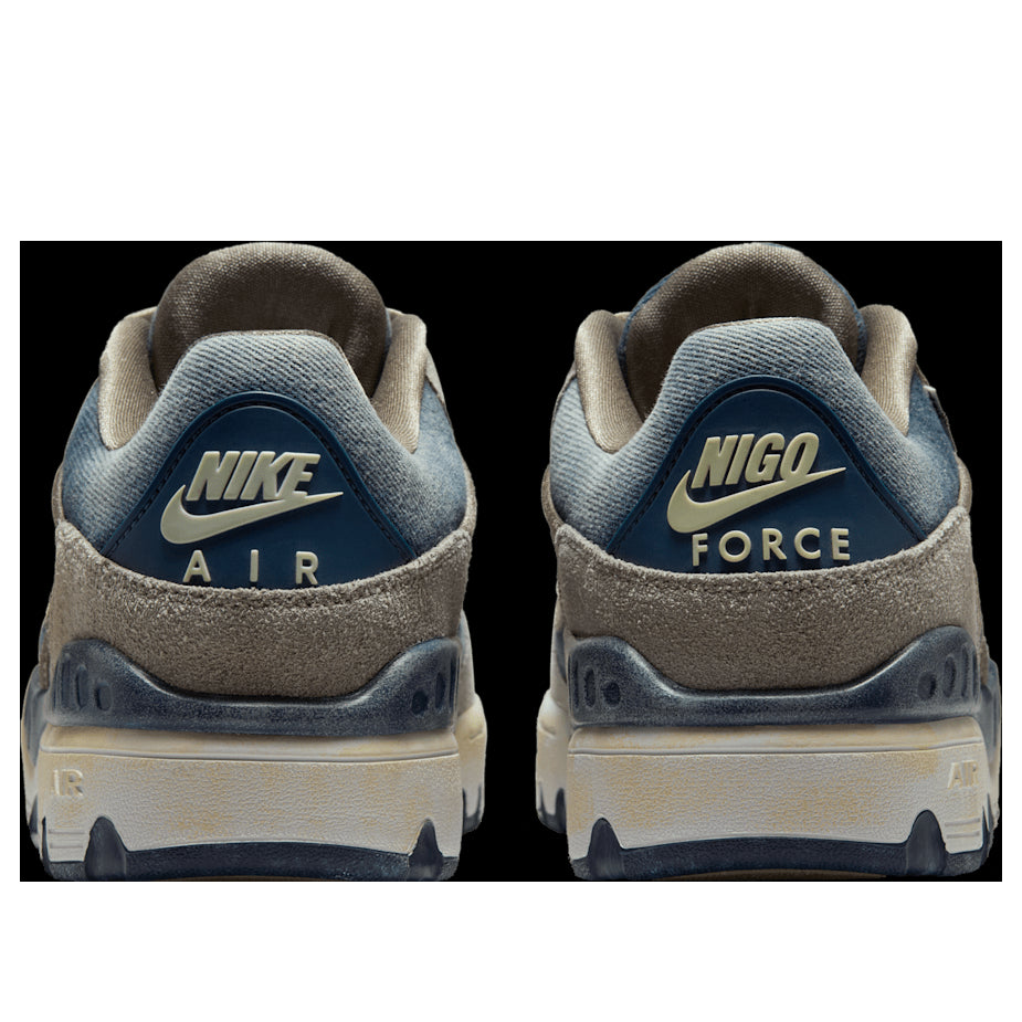 Кроссовки Nike x Levi's x Nigo Air Force 3 Low SP 'Olive Grey' — фото 3