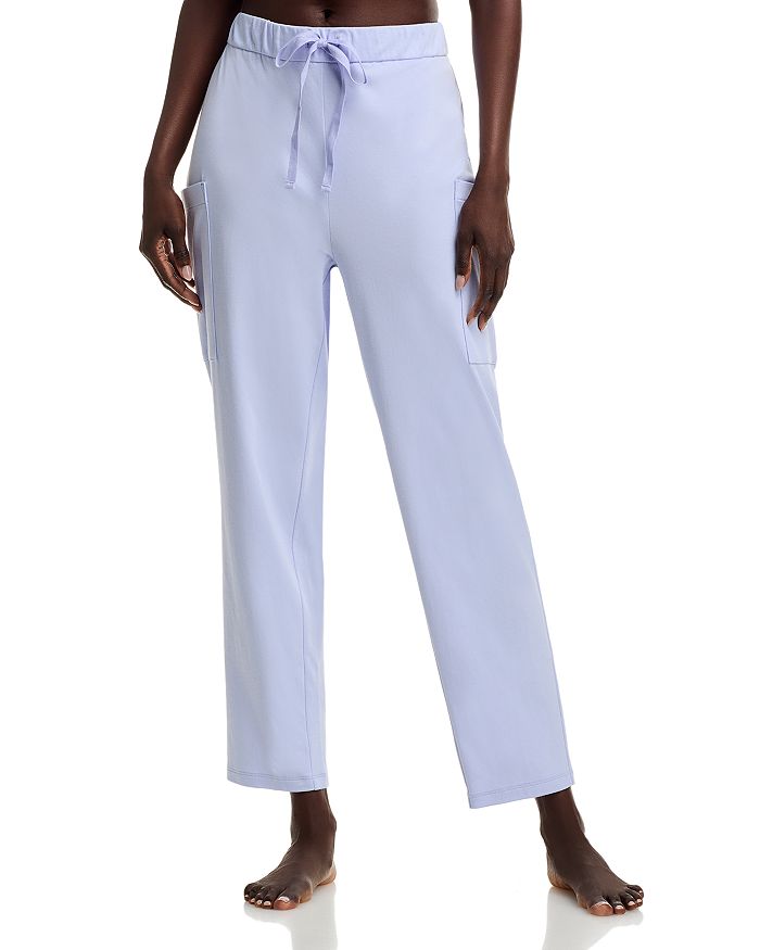 

Свободные пижамные брюки до щиколотки Eileen Fisher, синий