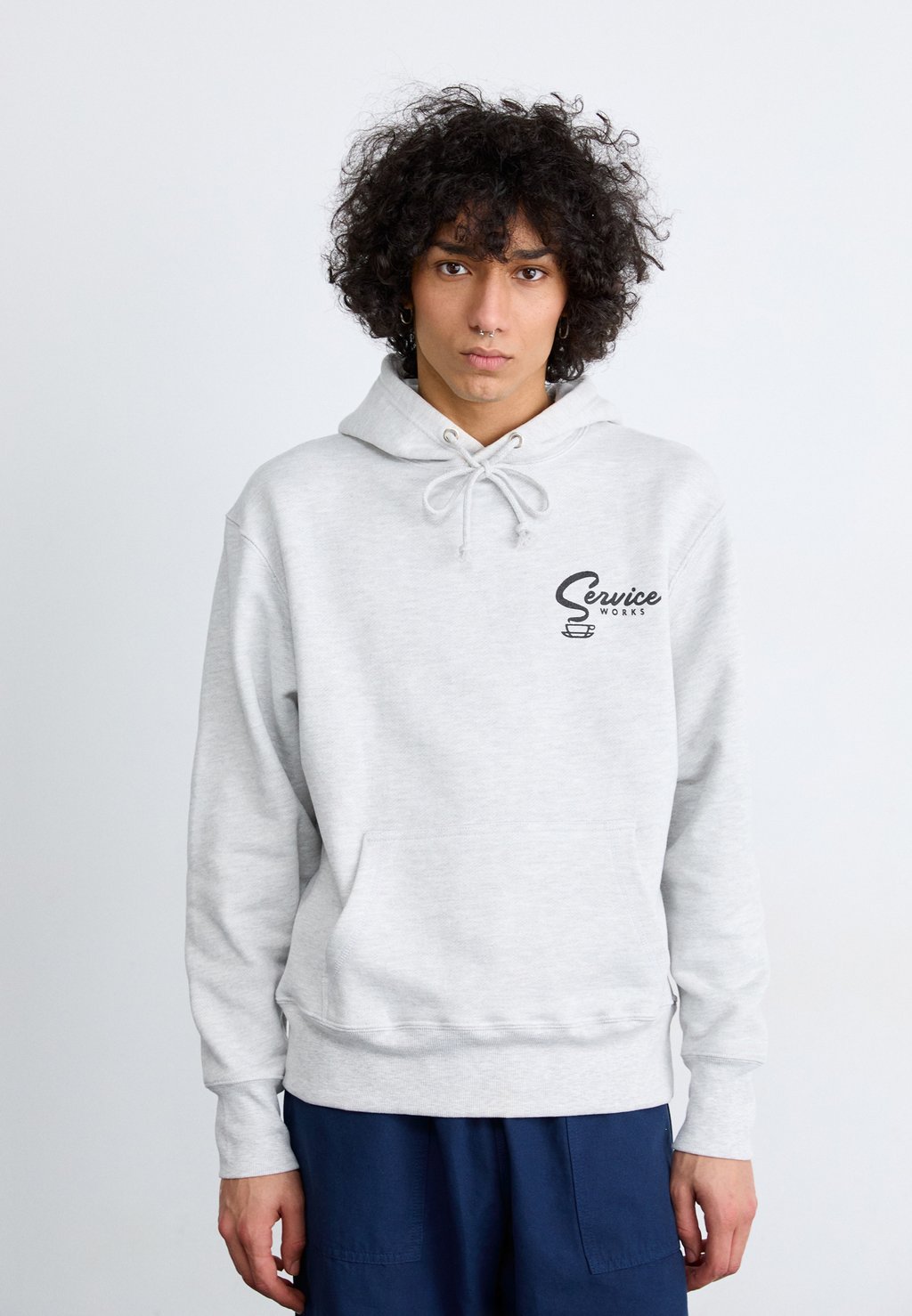 

Толстовка с капюшоном ESPRESSO HOODIE - Sweatshirt Service Works, серый