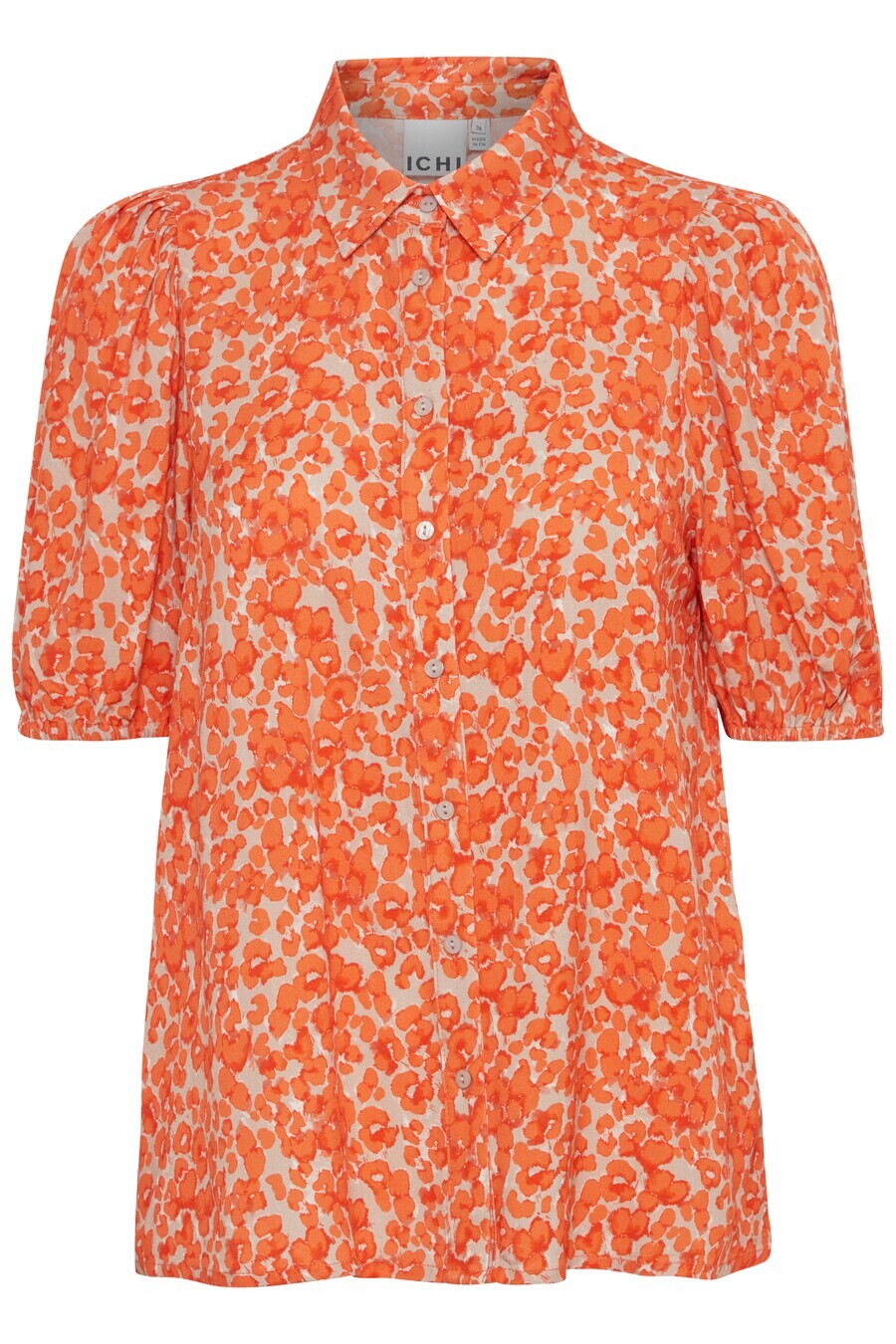 

Блуза ICHI Blouse AYA, цвет Orange/Coral