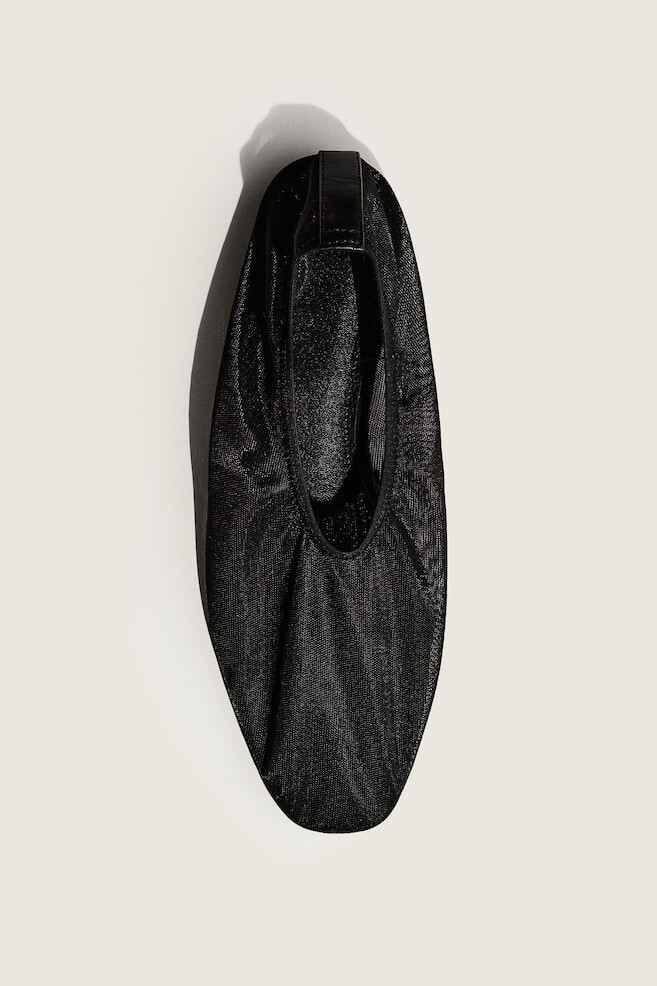 Сетчатые балетки H&M, черный