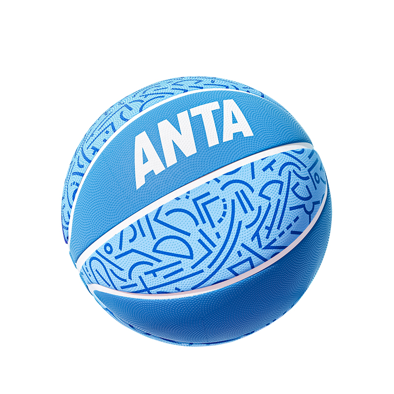 

Баскетбольный мяч Anta Rubber, синий, размер 5, тренировочный, детский