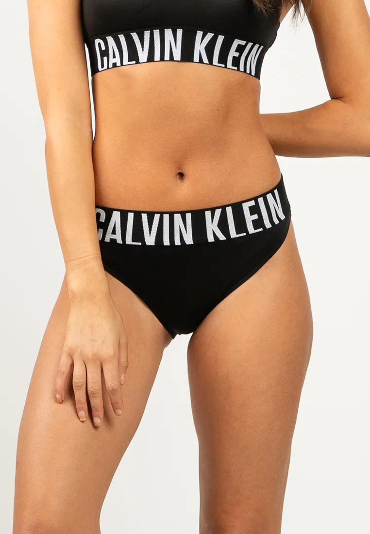 Бикини-трусы, микрофибра охлаждающая, Calvin Klein, черный