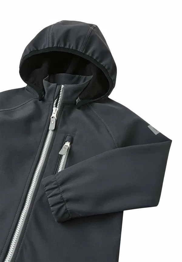 Куртка Reima Vantti Soft Shell Jacket, тёмно-серый — фото 3