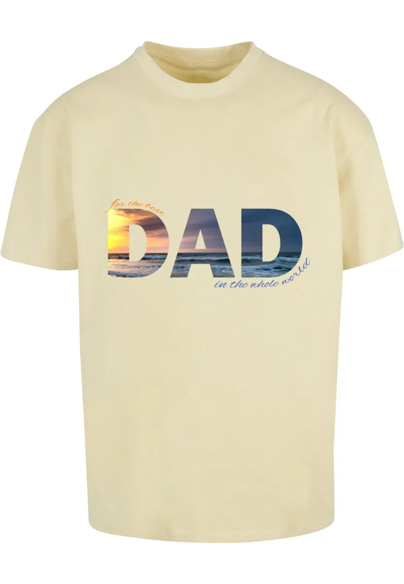 

Футболка Merchcode "Tee Oversize Merchcode Herren For The Best Dad", желтый