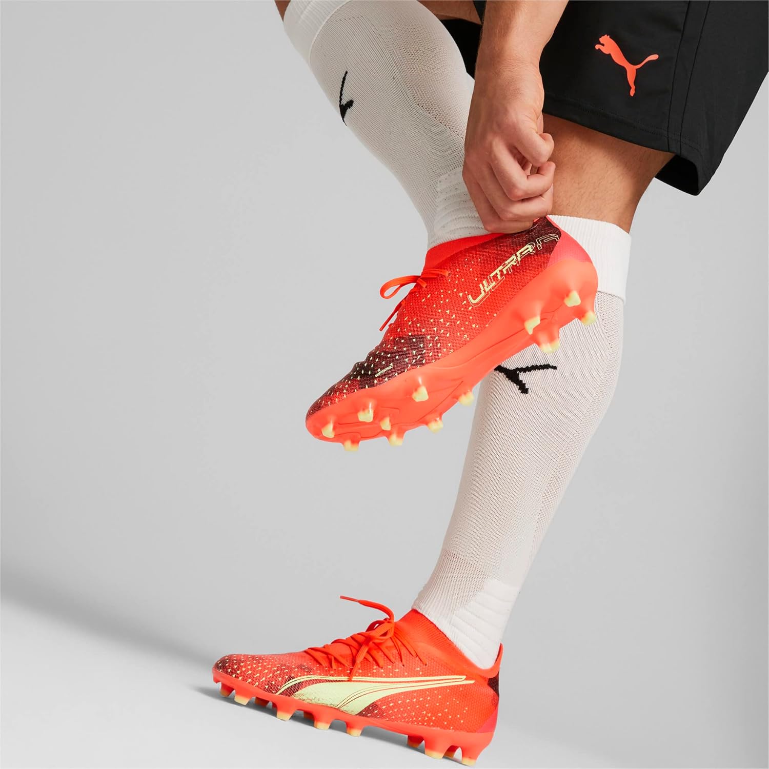 Мужские гимнастические кроссовки Puma Disperse Xt 2 для межсезонья, коралл — фото 2