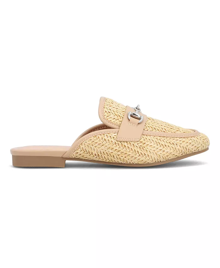 Женские мюли Desz Slip-On Woven MIA, коричневый/бежевый — фото 2