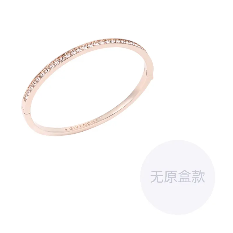

Givenchy Сваровски Элемент Кристалл браслет на шарнире розовое золото