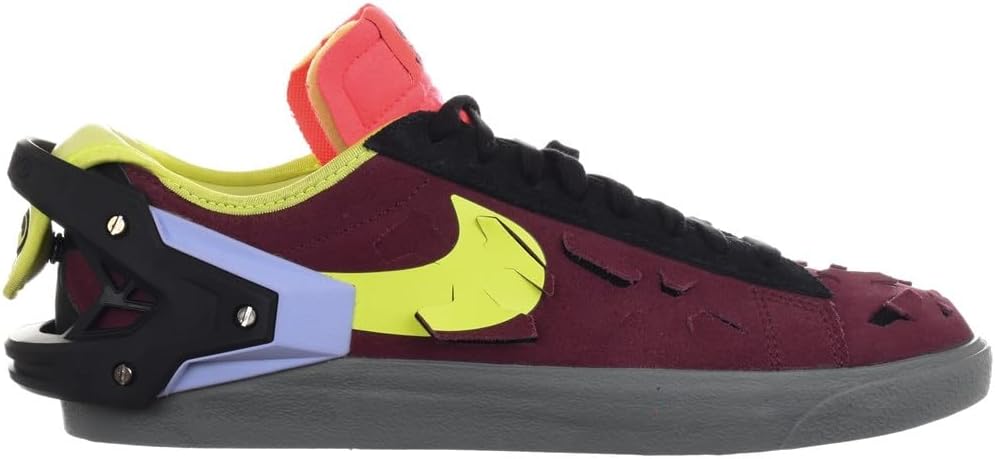 

Кроссовки Nike Mens Blazer Low DO9373 001 Acronym Fashion - черно-оливковые кроссовки Aura, Maroon Lemon Black