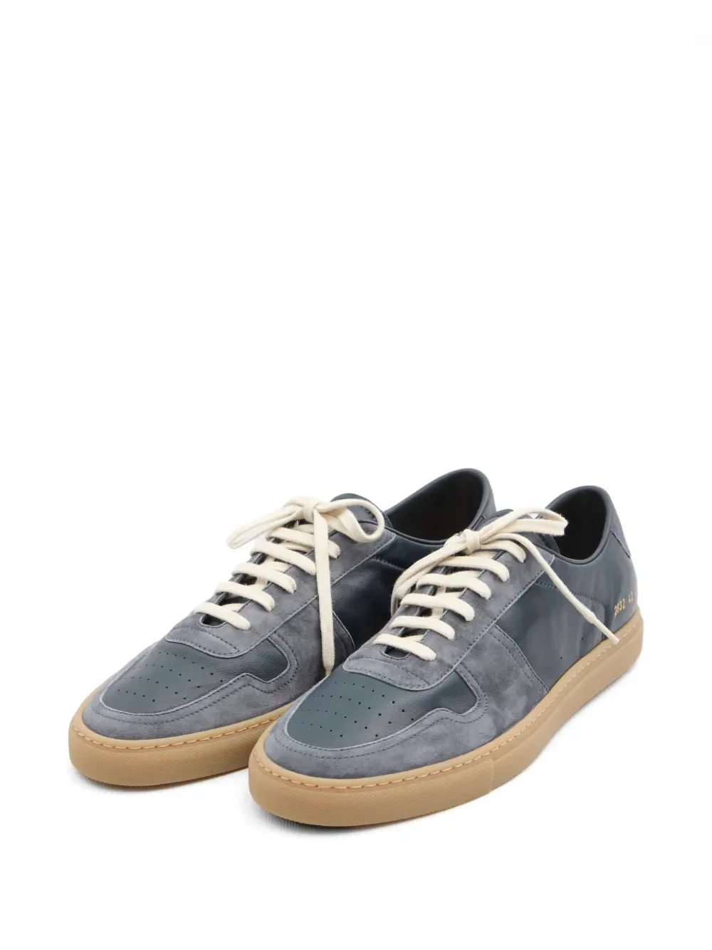 Кожаные кроссовки для баскетбола Common Projects, синий — фото 2