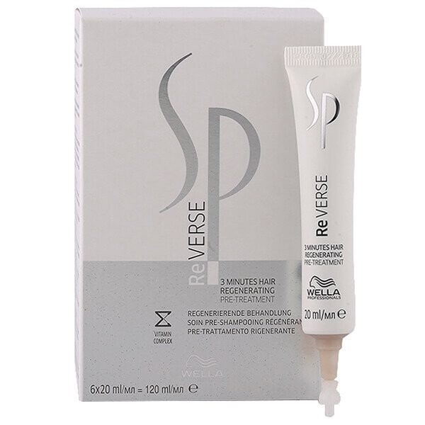Wella SP, Reverse, восстанавливающее средство для волос, 6 тюбиков — фото 2