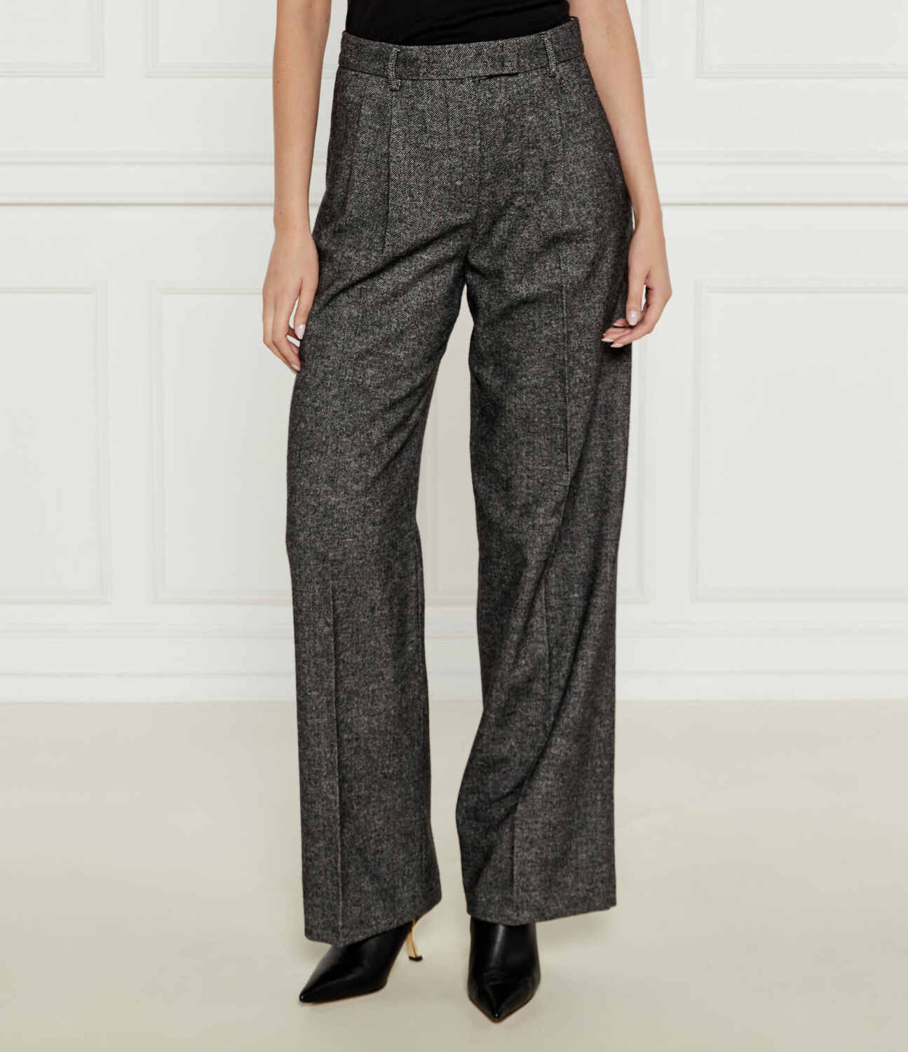 

Брюки MAX&Co. ESULE flare fit, черный