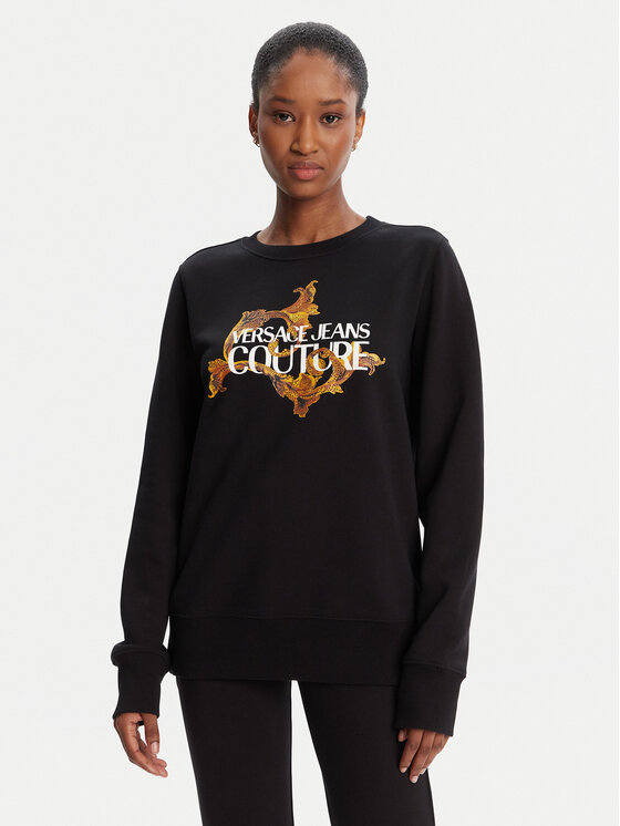 

Свитшот regular fit 79HAIE06 CF00E Versace Jeans Couture, чёрный
