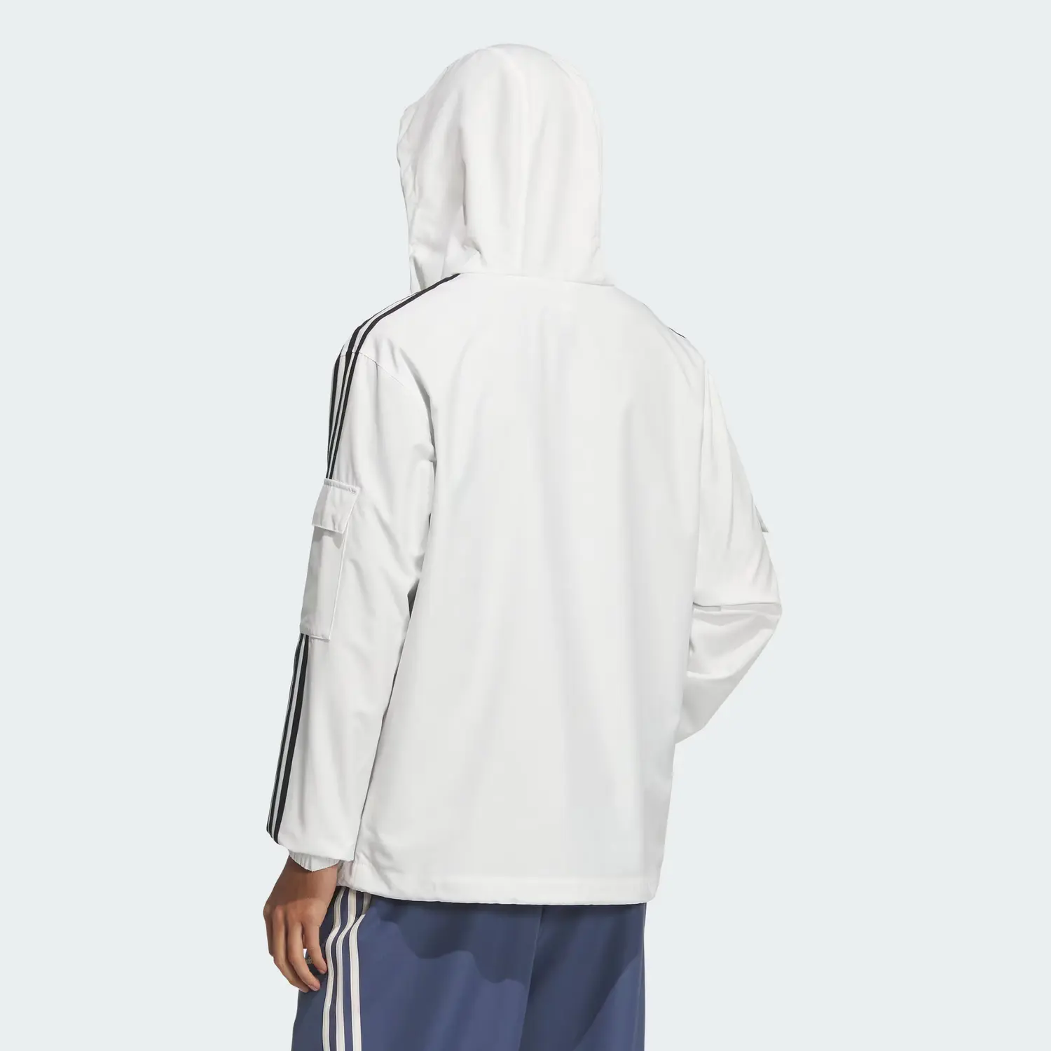 Adidas Originals Куртка Stag Track унисекс ярко-белая, Bright White — фото 4