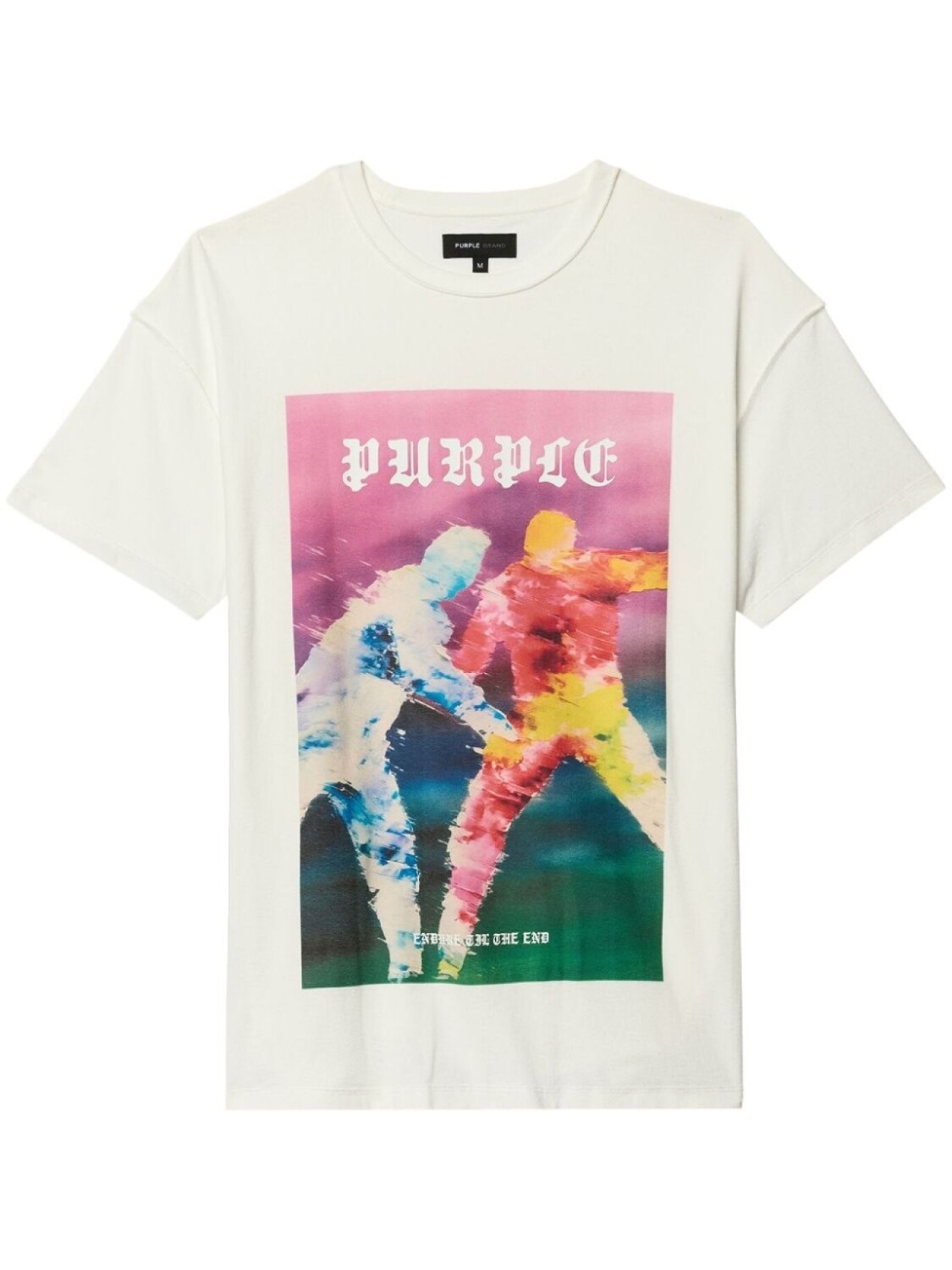 

Purple Brand футболка Fight, белый