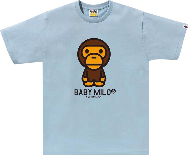 

Футболка BAPE Baby Milo 'Sax', синий