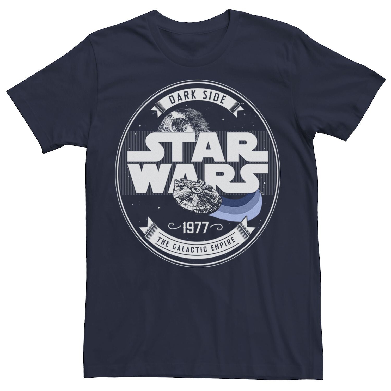 

Мужская футболка с рисунком Звездных войн и пропаганды Star Wars, синий