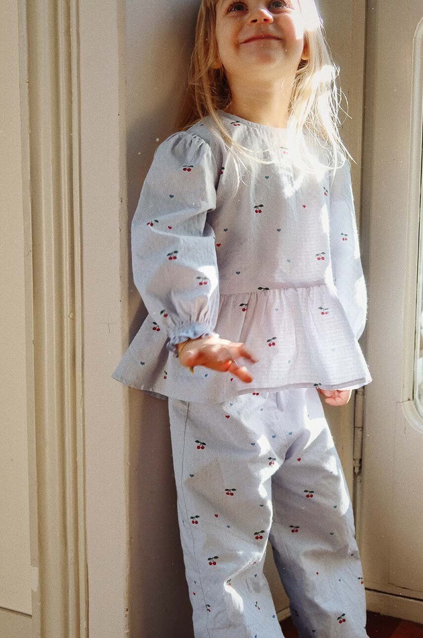 

Брюки Konges Sløjd из детской шерсти EVIA PANTS GOTS, синий