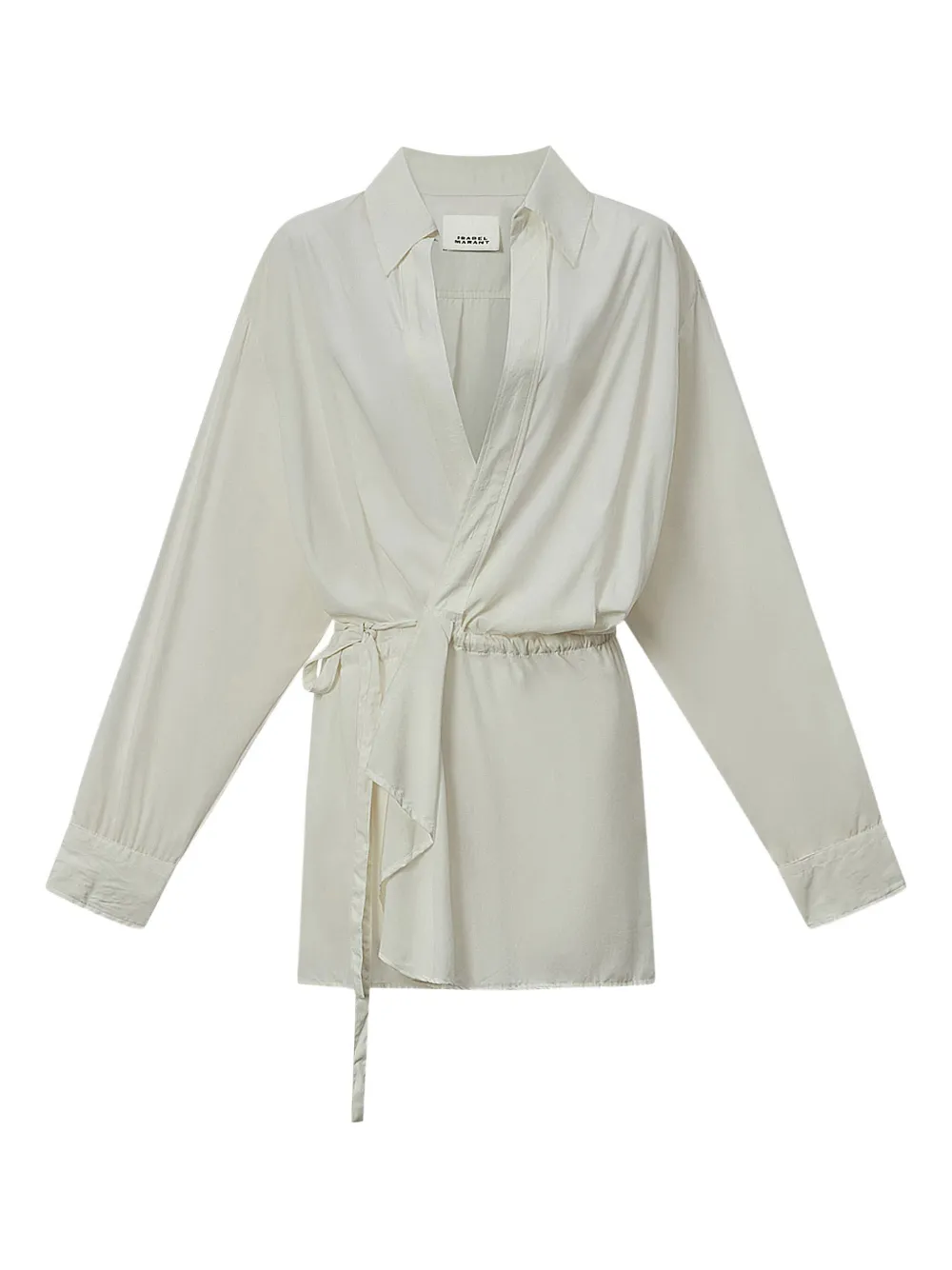 Топ Keren с запахом Isabel Marant, белый
