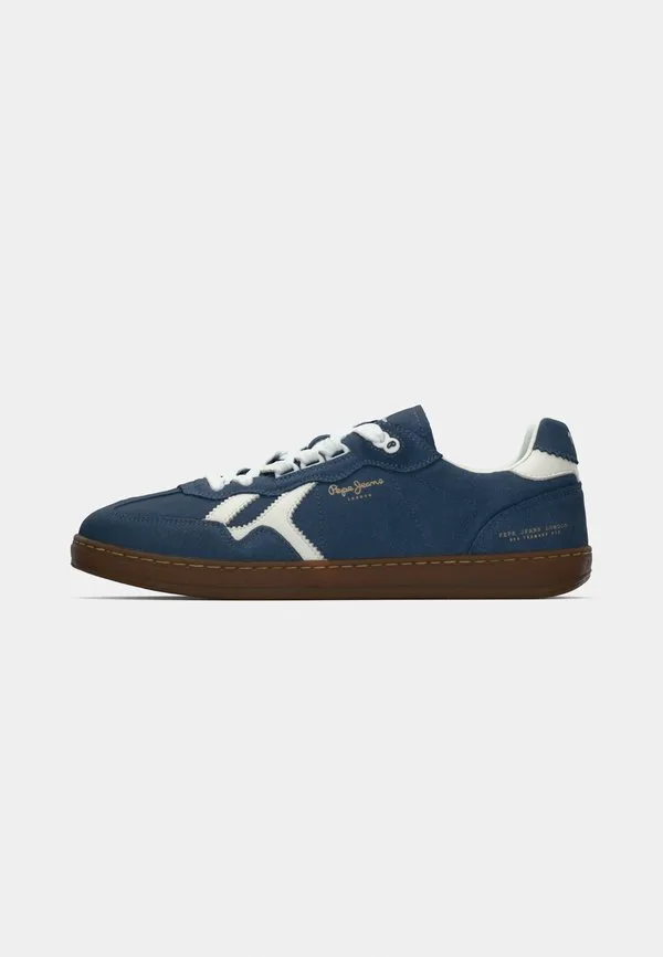 Кроссовки в стиле ретро с мячом Pepe Jeans, Naval Blue — фото 2