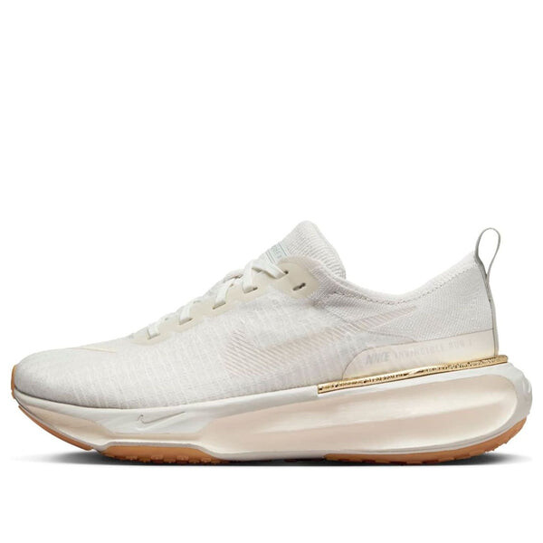 Кроссовки zoomx invincible 3 'light bone sail gum' Nike, белый