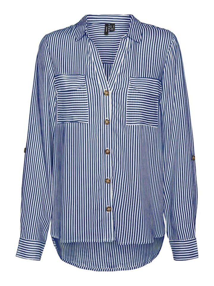 

Блуза Vero Moda Langarmbluse, цвет Surf the Web