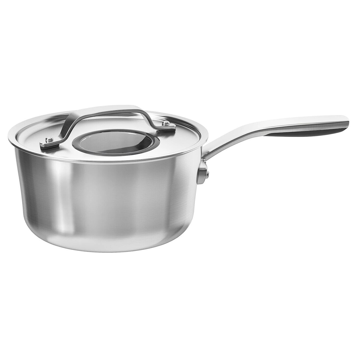 

Кастрюля с крышкой, нержавеющая сталь/серый, 2,4 л, SENSUELL IKEA