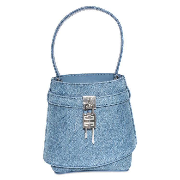 

Сумка через плечо Givenchy Shark Lock Bucket Bag, цвет Medium Blue