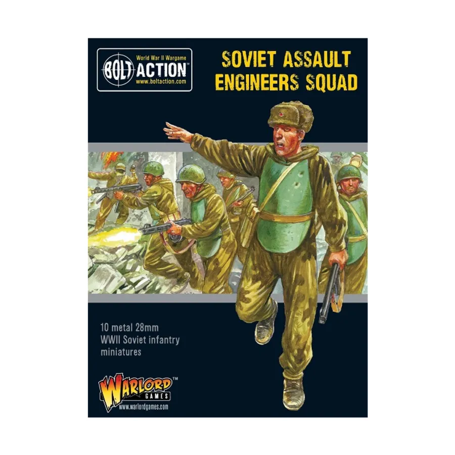 

Советский инженерно-саперный отряд, Bolt Action - Soviet (28mm)