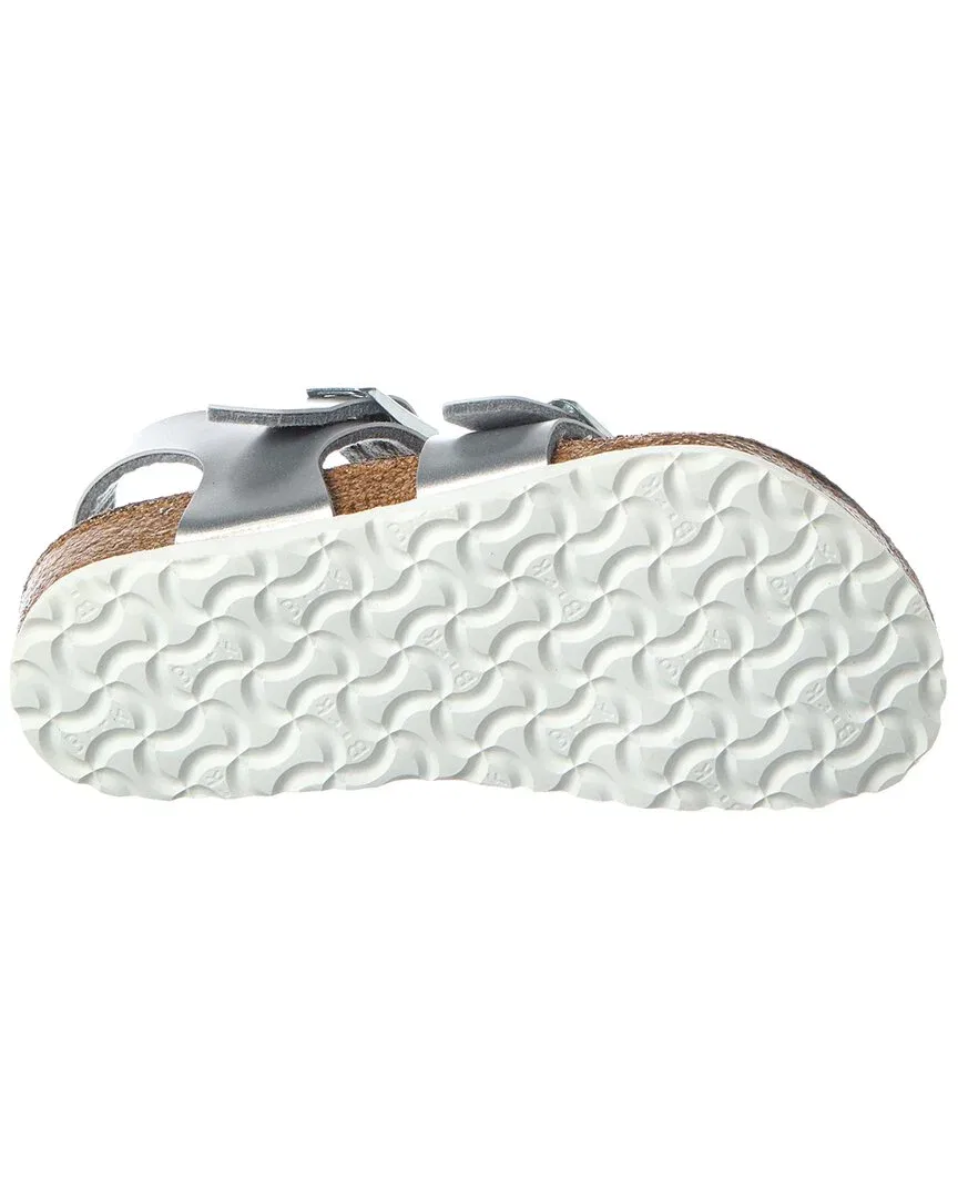 Сандалии Birkenstock Taormina, серебро — фото 4