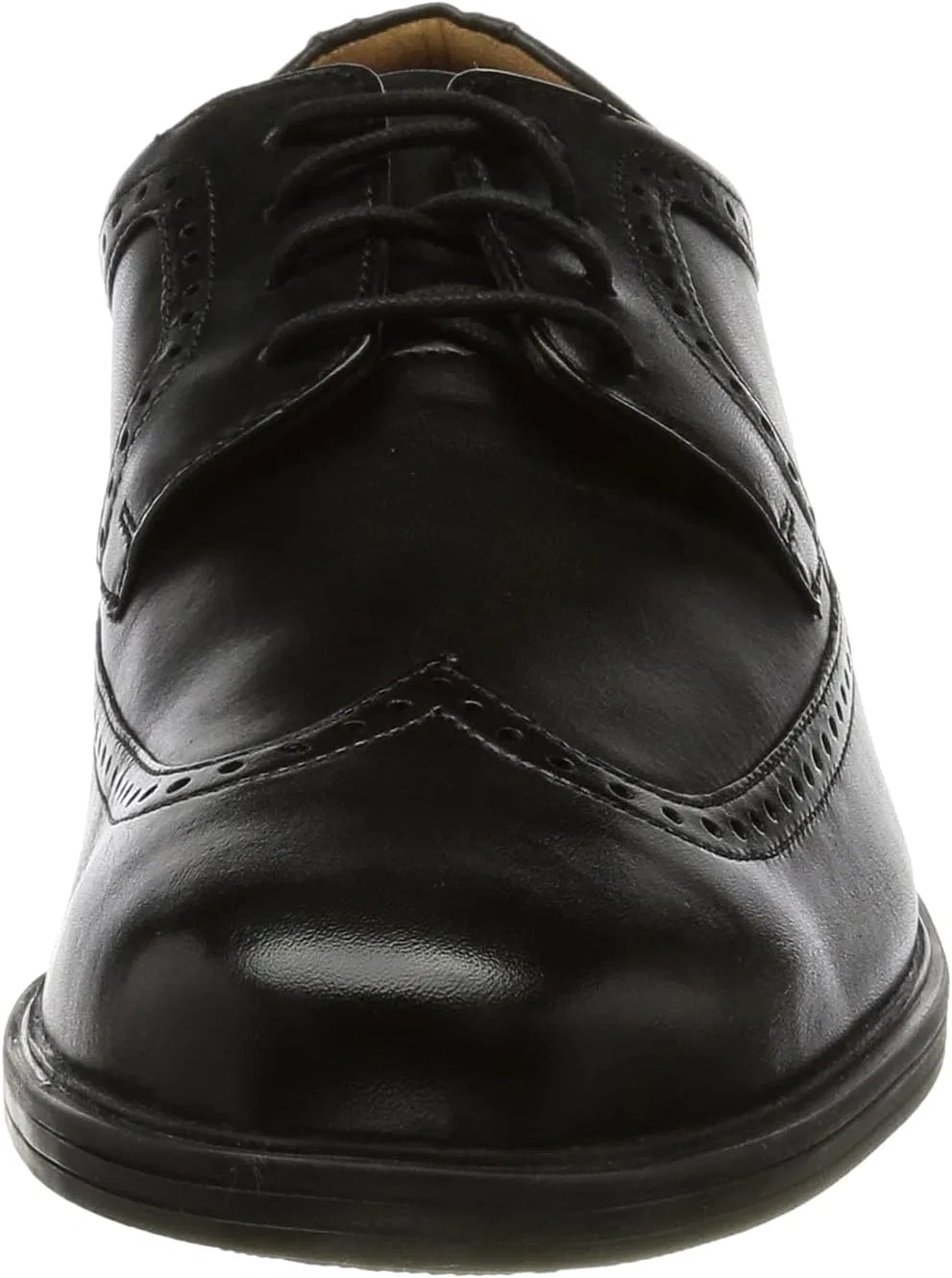Туфли Clarks Men's Whiddon Wing Oxford, Black Leather — фото 2