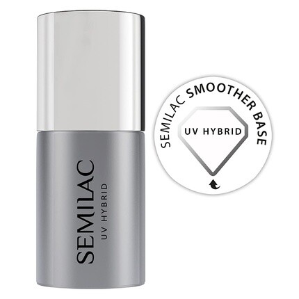 

УФ-гель-лак для ногтей Semilac Smoother Base для разглаживания и защиты ногтей 7 мл
