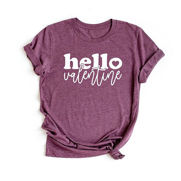 

Футболка с принтом Hello Valentine Simply Sage Market, Зеленый, Футболка с принтом Hello Valentine Simply Sage Market