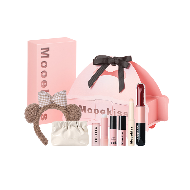 

Love In Action Box набор косметики ручной работы легко растушевывающаяся натуральная глянцевая помада долговечный набор из 5 предметов Mooekiss