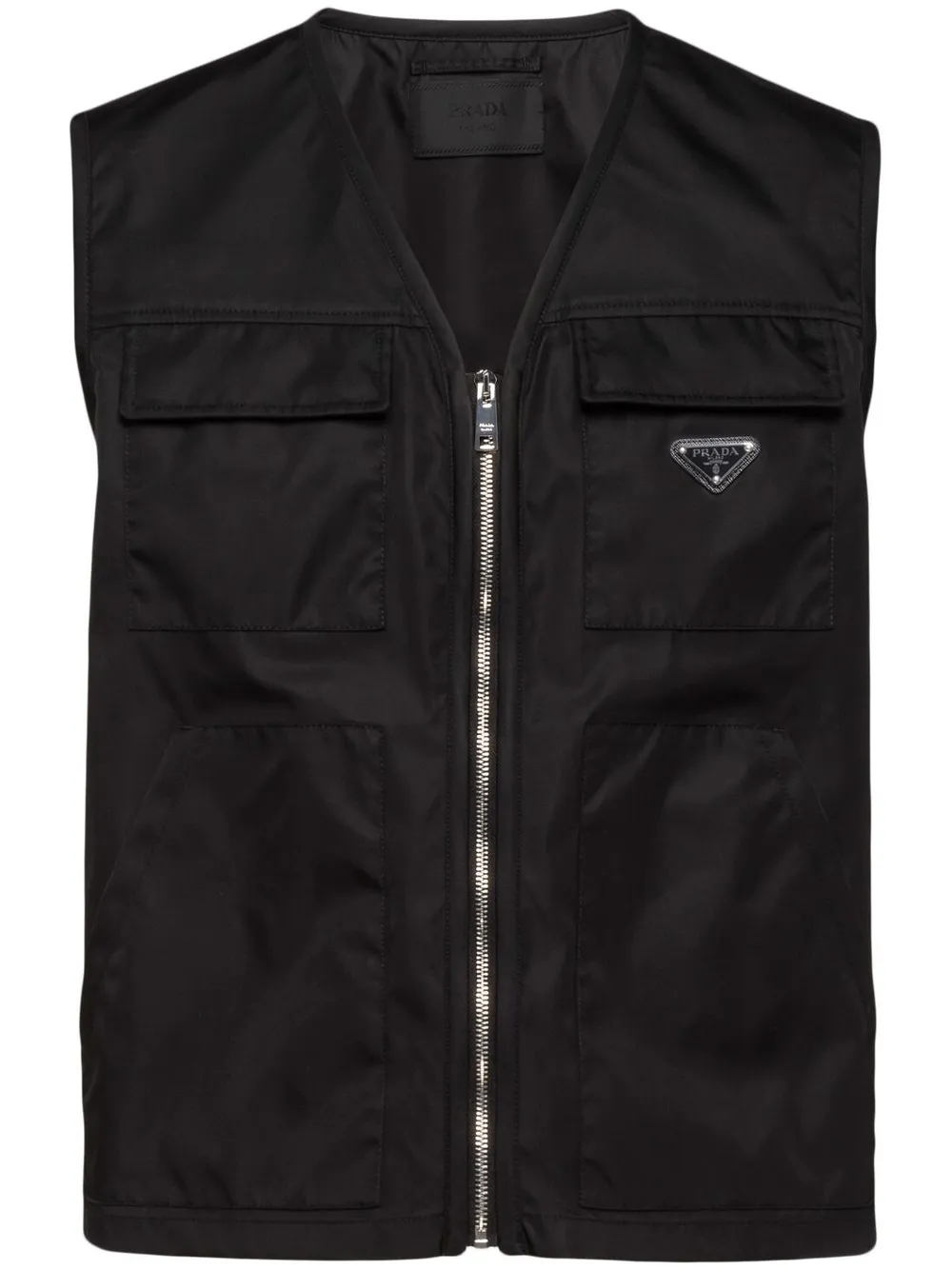 

Жилет Re-Nylon Prada, черный